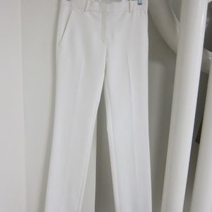Vintage White Straight Leg Celine Pant